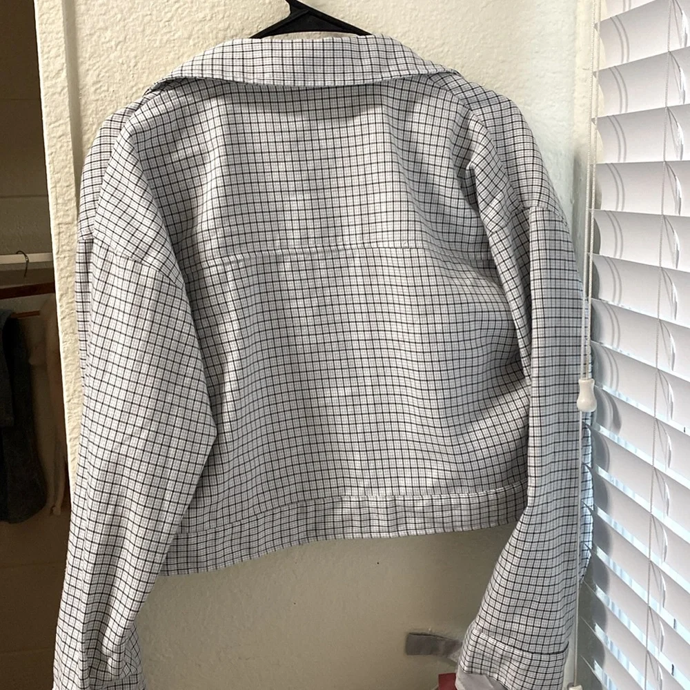 plaid coat - Picture 2 of 2